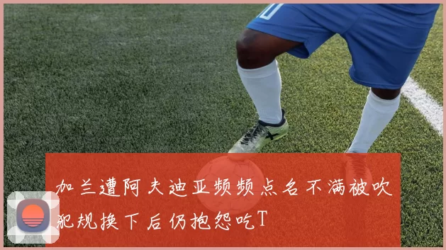 加兰遭阿夫迪亚频频点名不满被吹犯规换下后仍抱怨吃T