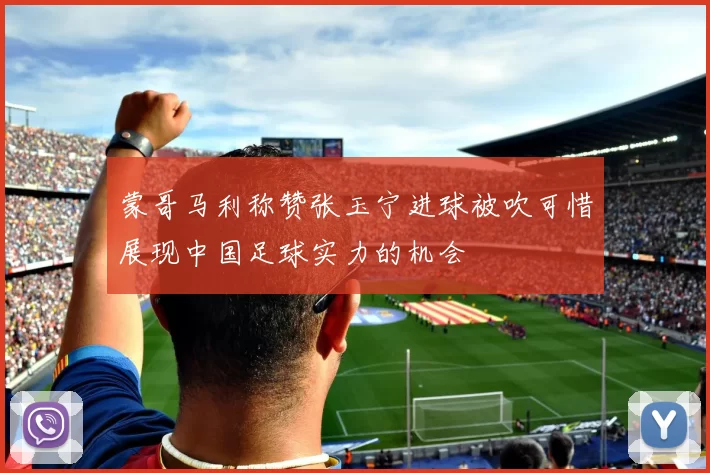 蒙哥马利称赞张玉宁进球被吹可惜展现中国足球实力的机会